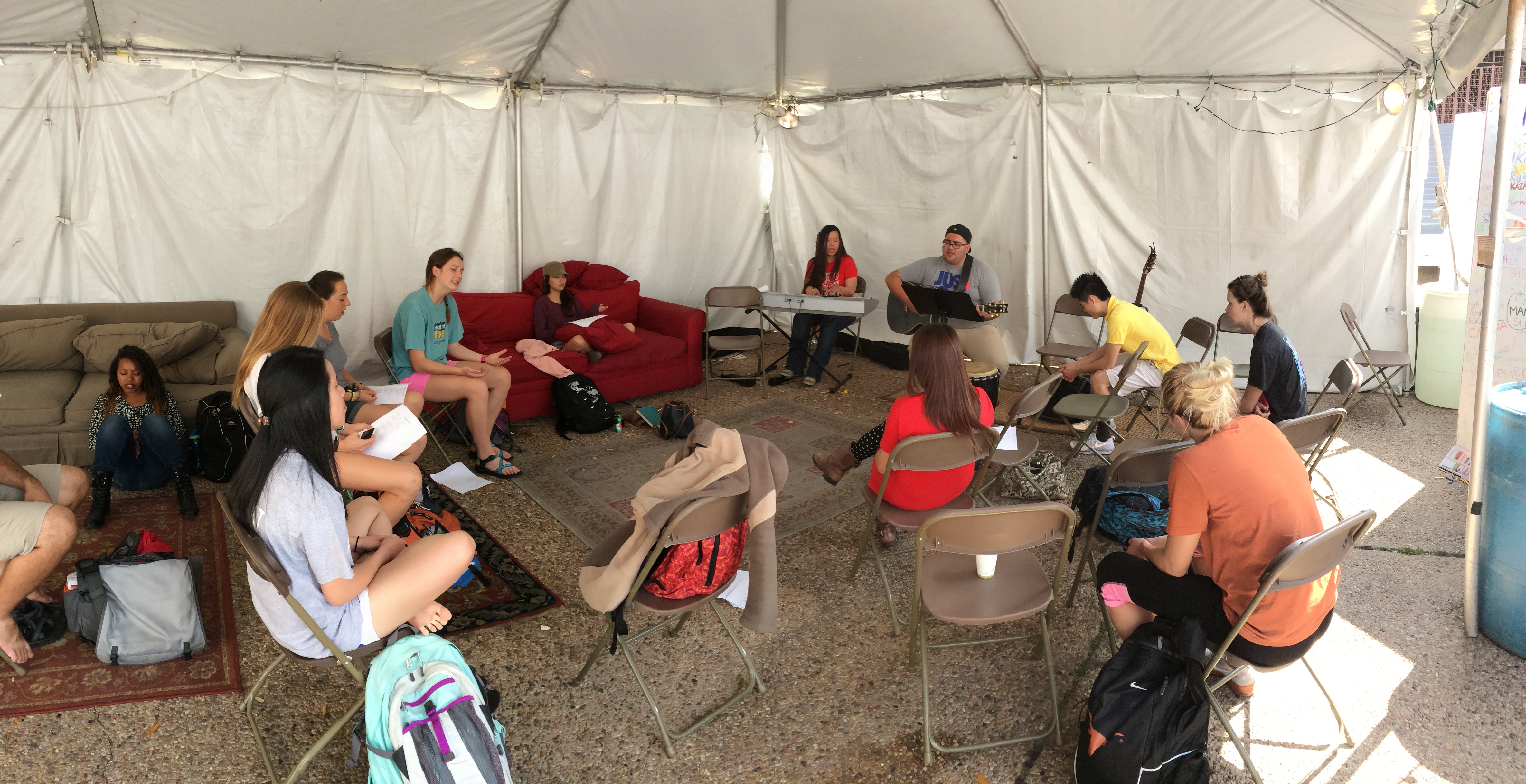 rez week prayer tent 1